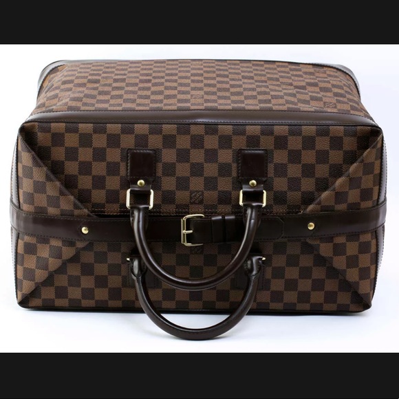 Authentic LOUIS VUITTON Damier N41160 Grimo 45 Travel Boston Bag - Picture 4 of 12